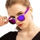 thumbnail image 5 of Gafas de sol COLOSSEIN para mujer con montura cuadrada clásica, 5 of 6