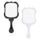 thumbnail image 2 of Portable Makeup Mirror 2Set Black Travel Cosmetic Beauty Mirror 19.5X9Cm Ideal For Dressing Tables, 2 of 3