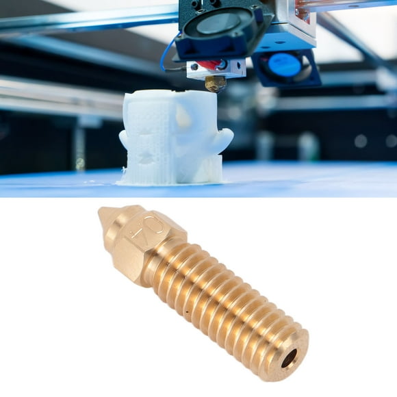 Brass Nozzle Extruder Print Head, Compatible for K1, CR M4, Vyper, Sovol Sv06 Plus, Sv07, for Most FDM Printing Materials, Smooth Inner Wall, Prevent Clogging