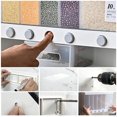 thumbnail image 3 of Cereal Container Food Storage Containers Airtight Dry Food Storage Containers Set of 10 L for Flour Sugar Cereal and Pantry Grain Storage Box Wallmounted Rice Barrel Sealed Storage First Rate, 3 of 7
