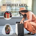 thumbnail image 5 of JAGASY Butterfly Urn for Men and Women Remains - Brown Urns for Mother & Father - Purple Flower Urns for Ashes for Adult - Large Funeral Urn for Burial - 10 Inch, 5 of 7