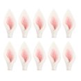 thumbnail image 1 of 1 Set 10pcs Easter Decorations DIY Accessories Felt Rabbit Ear Ornaments, 1 of 7