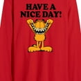 thumbnail image 2 of Garfield -  Have A Nice Day - Men's Long Sleeve T-Shirt, 2 of 4