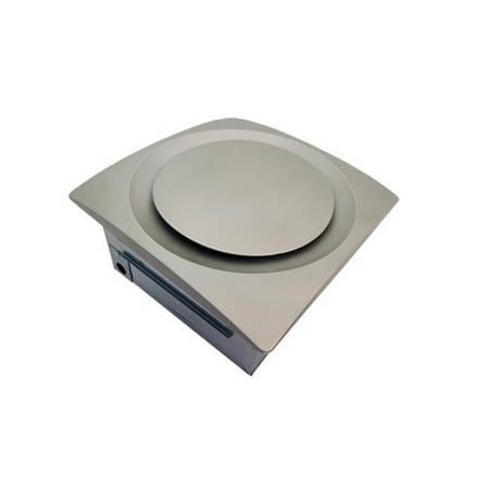 

Aero Pure AP120H-S SN Low Profile 120 CFM 0.7 Sones Slim Fit Bathroom Ceiling & Wall Fan with Integrated Humididity Sensor - Satin Nickel Grille