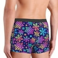 thumbnail image 2 of Haiem Rainbow Snowflakes Men's Boxer Briefs, Every Day Comfort Stretch Cotton Moisture-Wicking Underwear-XX-Large, 2 of 8