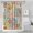 Pioneer Flower Floral Print Pattern-1, variant on Pioneer Flower Floral Print Pattern Shower Curtain 84”x72", Bathroom Decorative Shower Curtain Set with 12 Hooks, Waterproof Washable