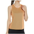 thumbnail image 2 of QUNYINEY Muscle Tank Tops Women Solid Sleeveless Crewneck Casual Shirts Loose Summer Workout Tank Tops, 2 of 5