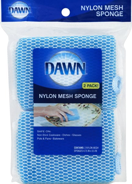 Butler Home Products LLC, Dawn 2 Pack Nylon Mesh Sponge, 2 sponges 
