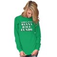 thumbnail image 5 of Girls Just Wanna Have Funds Money Women's Long Sleeve T Shirt Brisco Brands S, 5 of 6