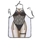 thumbnail image 2 of LLP0003-6Fun Delantales Muscular Hombre Sexys Mujeres Patrón Delantales Ajustable Cocina Hornear Parejas Delantal Regalo del Día de San Valentín Nuevo, 2 of 5