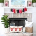 thumbnail image 5 of Valentines Day Pillow Covers 12x20 Heart Decor Pillow Covers Valentines Day Pillows Winter Holiday Pillow Covers 12x20 Outdoor Pillowcase for Home Decor 16B, 5 of 6