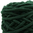thumbnail image 3 of HOMYL Chunky Wool Yarn DIY Hand Crocheted Jumbo Tubular Yarn for Shoes Pillow Hats Dark Green, 3 of 8