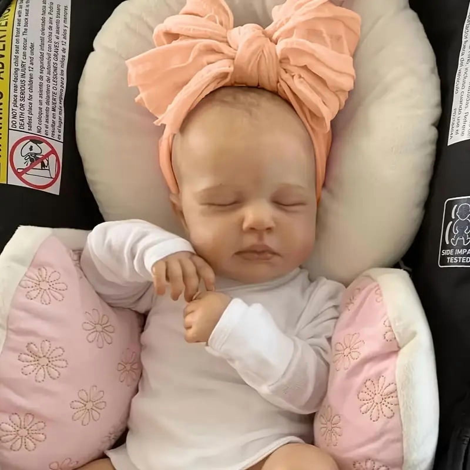 19-Inch Realistic 3D Hand-Painted Reborn Baby Doll-Perfect for Collectors & Gifts