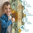 thumbnail image 3 of Blackout Kids Curtains,Sunflower Childrens Insulated Curtains Set Of 2,Bedroom Essentials,Toddler Room Decor 42x54in(106x137cm), 3 of 4