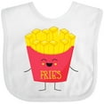 thumbnail image 3 of Inktastic Cute Kawaii French Fries Boys or Girls Baby Bib, 3 of 4