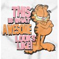 thumbnail image 2 of Awesome Looks Like Garfield Cartoon Romper Boys or Girls Infant Baby Brisco Brands 12M, 2 of 6