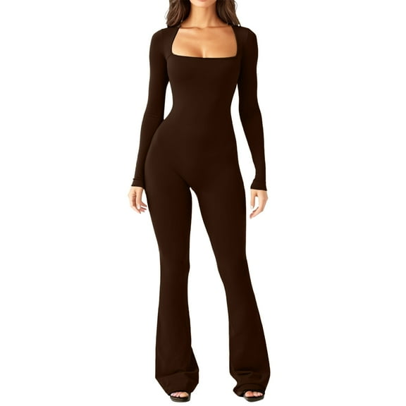 Stylish Women's Jumpsuit Casual Dressy V Neck Sleeveless Spaghetti Straps Harem Long Pants Bib Overalls for Effortless