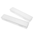 thumbnail image 3 of Miangastore Étui à Brosse à Dents Portable Transparent 2 Pcs 9.8x1.9x1.4in, 3 of 8