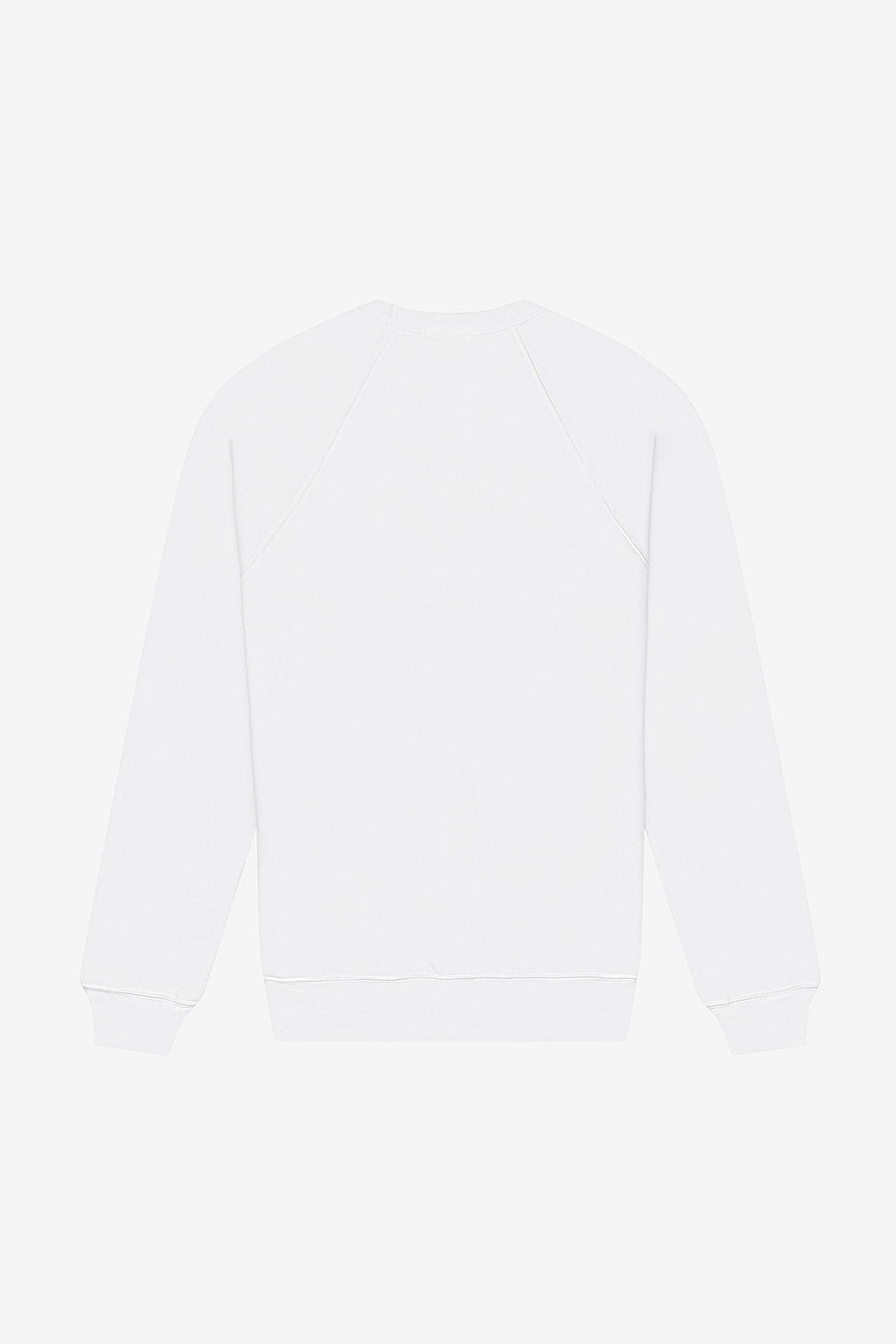 BELLA+CANVAS Adult Crew Neck Personalized Sweatshirt, Create your own Designs, White, Medium, Unisex