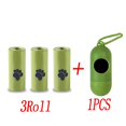 thumbnail image 1 of Bolsas biodegradables para caca de perro, dispensador de bolsas de basura para mascotas, bolsas de residuos para gatos, bolsas de basura para caca limpia para el hogar al aire libre, suministros para, 1 of 4