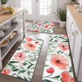 thumbnail image 2 of Pioneer Flower Floral Print Pattern Kitchen Rugs Sets Of 3,Kitchen Runner Rugs Non Skid Washable,Decorative Kitchen Floor Mats for Kitchen,Sink,Laundry,17"x30"+ 17"x47" + 17"x59", 2 of 6