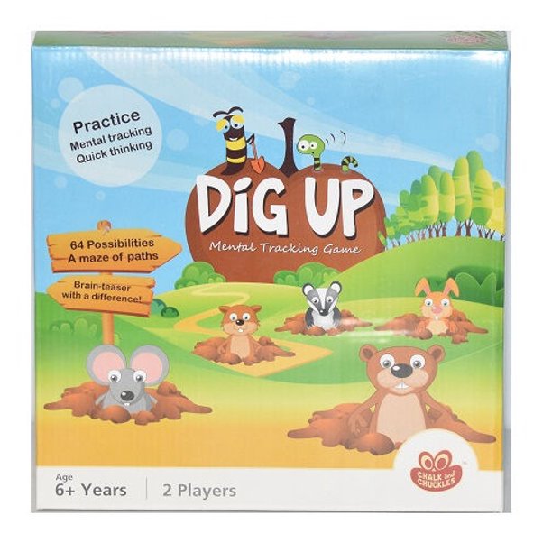 American Educational Chalk and Chuckles Dug Up Metal Tacking Game
