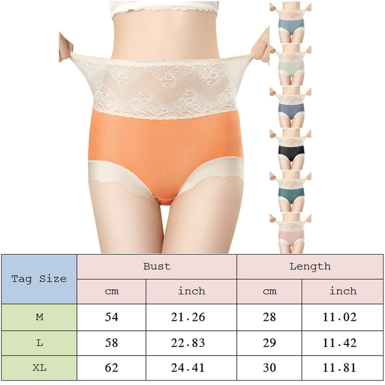 Gubotare Womens Boxers Women's Underwear Cotton Panties for Women High  Waisted Stretch Soft,A M