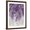Brown Frame, variant on Art.com Cascading Purple Art Print by Nikki Robbins, White Frame Wall Art, 23" x 29"