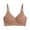 Khaki, variant on Lace Racerback Bralette Seamless Wire-Free Comfort Sports Bra Y-Back Adjustable Strap Everyday Activewear