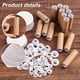 thumbnail image 4 of 16 juegos de carretes de hilo de papel vacíos, bobinas de alambre para tejer, carretes de papel para coser, carretes de alambre vacíos extraíbles., 4 of 9