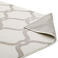 thumbnail image 5 of Modway Beltara Chain Link Transitional Trellis 8x10 Area Rug in Beige and Ivory, 5 of 7