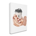 thumbnail image 3 of Stupell Industries Hands Holding Coffee Cup Fashion Design Nail Polish Canvas Wall Art, 36 x 48, Design by Ziwei Li, 3 of 5