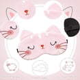 thumbnail image 2 of Cute Eye Mask for Sleeping 3 Pieces Cartoon Cat Dog Face Eye Cover Funny Animal Sleeping Mask Soft Lightweight Night Sleep Masks Kitty Eye Mask Blindf, 2 of 4