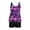Purple, variant on Tankini Tops for Women Crew Neck Swimsuit Ruched Tummy Control Bathing Suits Adjustable Swim Tank with Bottom