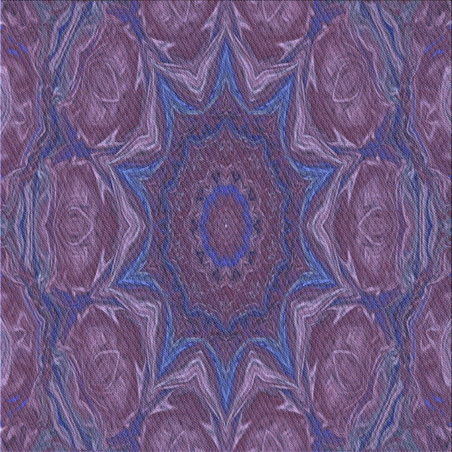 Ahgly Company Machine Washable Indoor Square Transitional Purple Jam Purple Area Rugs, 7' Square