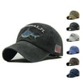 thumbnail image 1 of Spring Washed Cotton Lovers Baseball Cap Women Casual Cap Men Snapback Adjustable Breathable Embroidery Hats, 1 of 8