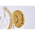 thumbnail image 5 of Elegant Lighting Maria Theresa 12" Royal Crystal Gold Wall Sconce, 5 of 9