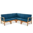 thumbnail image 1 of Noble House Perla Ensemble de Conversation Extérieur 5 Pcs Bleu, 1 of 25