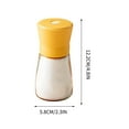 thumbnail image 3 of Fiudx Tarro de Vidrio para Condimentos, Diseño Ligero y Portátil, Sellado Hermético para Mayor Frescura, Medición Precisa, para Cocinar Al Aire Libre, Barbacoa y Uso Doméstico, 1 Unidad de 350 Ml., 3 of 7