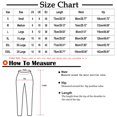 thumbnail image 2 of WQQZJJ Ladies Solid Color Capri Pants, Elastic Waist Pocket Wide Leg Pants Casual Stretch Fashion Pants Summer Women's Clothing, 2 of 7