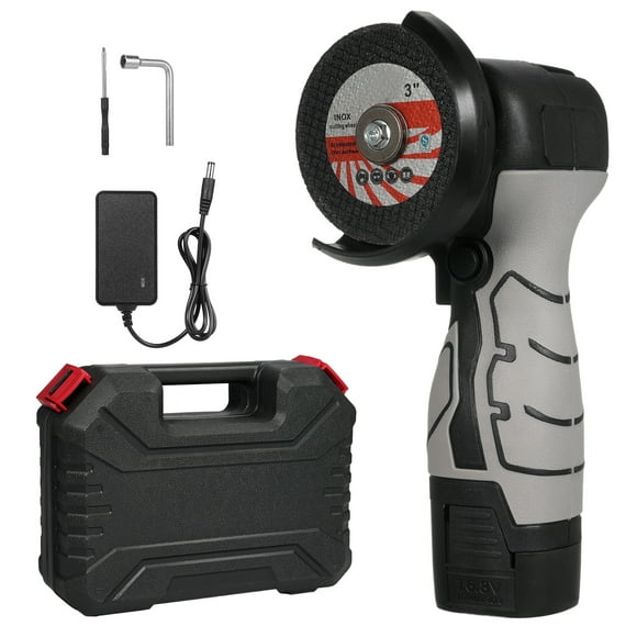 Cordless Angle Grinder 7000RPM Electric Grinding Tool Mini Grinder with