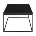 thumbnail image 4 of Black on Black High Gloss Square Coffee Table, 4 of 5