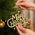 thumbnail image 4 of suore Christmas Decor, Single Holiday Hanging Pendant, Christmas Tree Ornament for Indoor Home Mantel Window Wall Decor, Seasonal Collectible Christmas Gift for Friends Family, 4 of 5