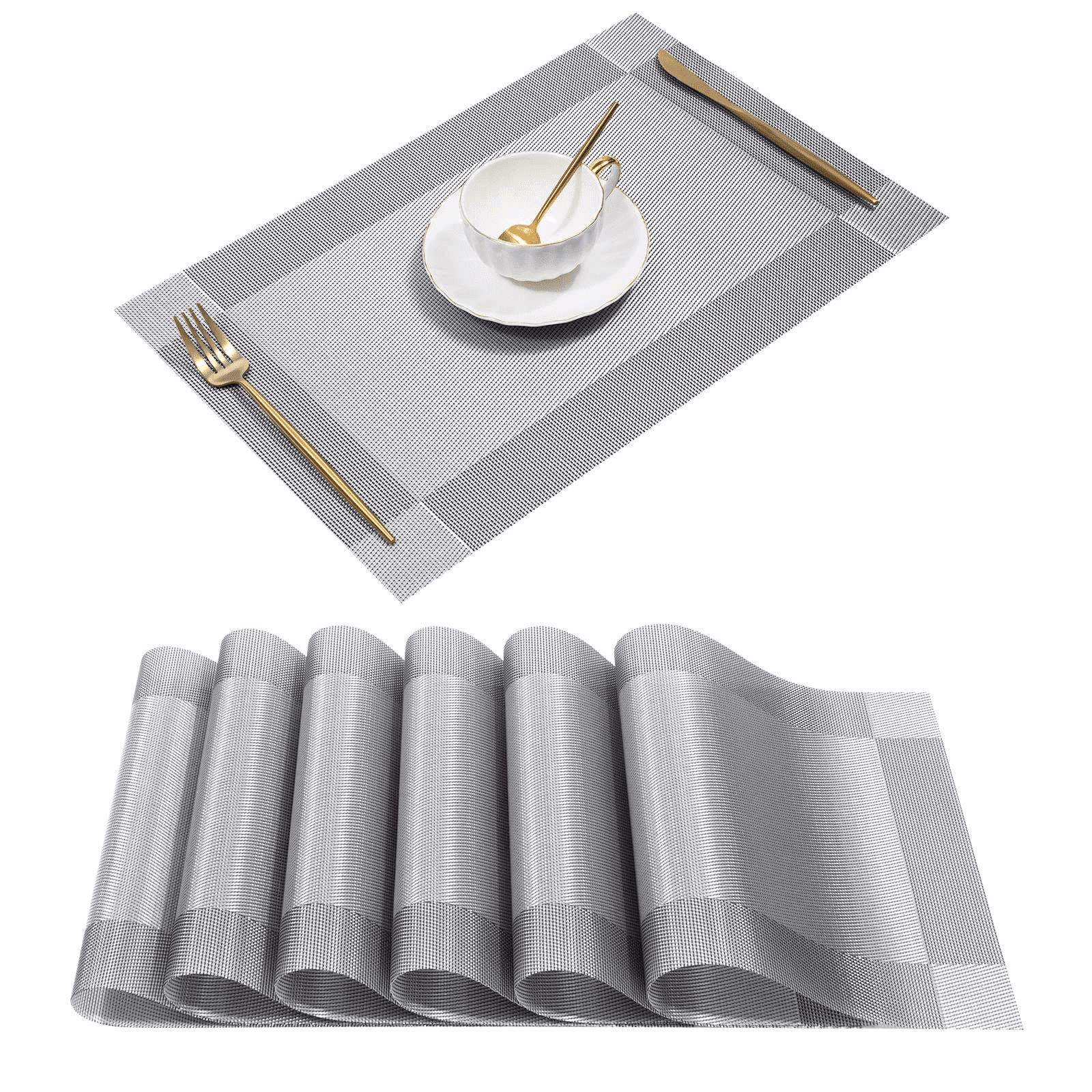 Placemats Place Mats for Kitchen Dining Table, HeatResistant AntiSkid