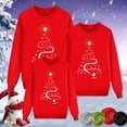 thumbnail image 2 of Rotm Matching Christmas Shirts for Family Matching Family Christmas Sweatshirts 2025, Xmas Ugly Funny Jumper Long Sleeve Holiday Pullover Tops for Mom Dad Clothes Red,L, 2 of 6