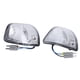 thumbnail image 4 of Par de luces intermitentes de espejo 68302828AA de repuesto para Dodge Ram 1500 2500 3500 4500 5500 transparente, 4 of 12