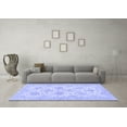 thumbnail image 3 of Ahgly Company Machine Washable Indoor Rectangle Oriental Blue Traditional Area Rugs, 7' x 9', 3 of 4