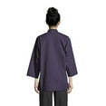 thumbnail image 2 of 0975-5310 3/4 Epic Sleeves Chef Shirt in Eggplant - 6XLarge, 2 of 6