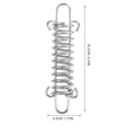 thumbnail image 2 of WRITWAA Tendeur de Cordon 3 Pcs Acier Argenté pour Accessoires de Randonnée et de Camping, 2 of 6
