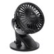 thumbnail image 5 of Ventilador de refrigeración recargable por USB con clip, silencioso, portátil, miniventilador con diseño de orejas de gato, ideal para el hogar, la oficina y la escuela (negro), 5 of 7